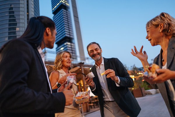 Kreative Idee Team Event: Kulinarische Entdeckungstour