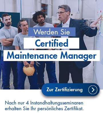 Zertifizierung: Certified Maintenance Manager
